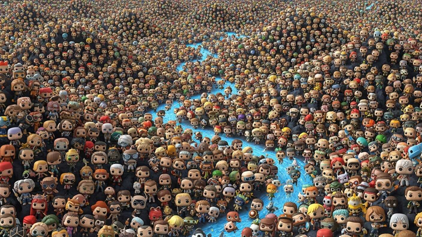 Funko! Pop en proporción / Whisk-FW