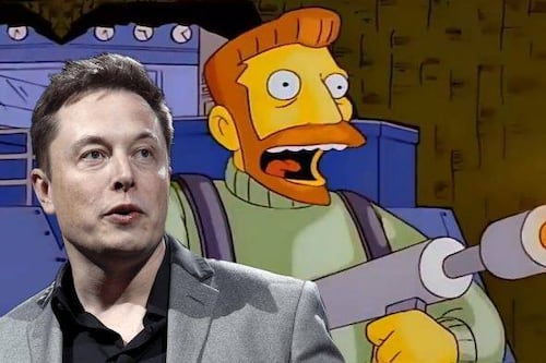 Elon Musk admite que es un villano de Los Simpson