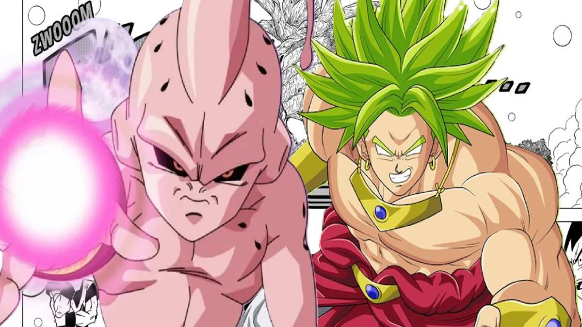 Majin Buu y Broly