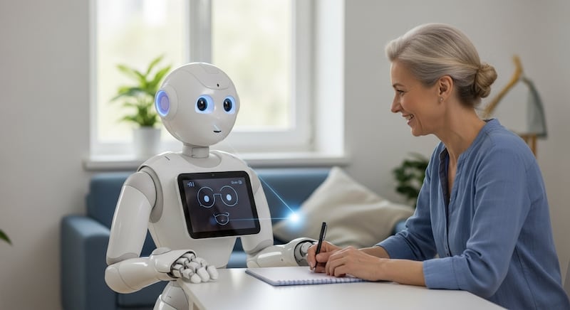 Robots y Tercera Edad. - FW/Whisk