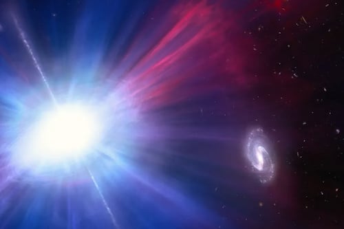 Telescopio Hubble capta una enorme y misteriosa explosión intergaláctica: Astrónomos no pueden explicarla