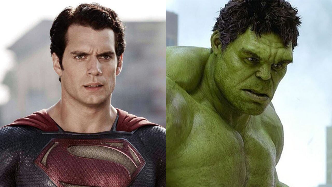 Superman y Hulk