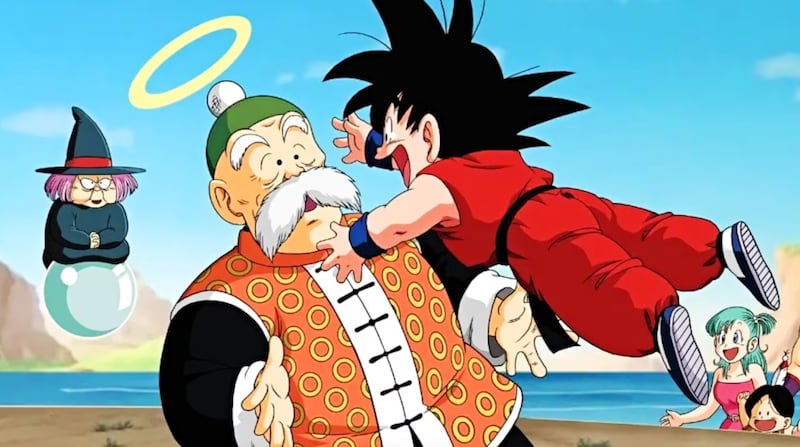 Abuelo Gohan y Goku (Dragon Ball / Toei)