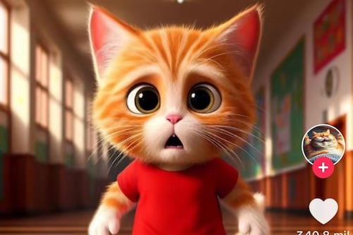 ¿Quién es Chubby, el gato generado por inteligencia artificial que está arransando en TikTok?