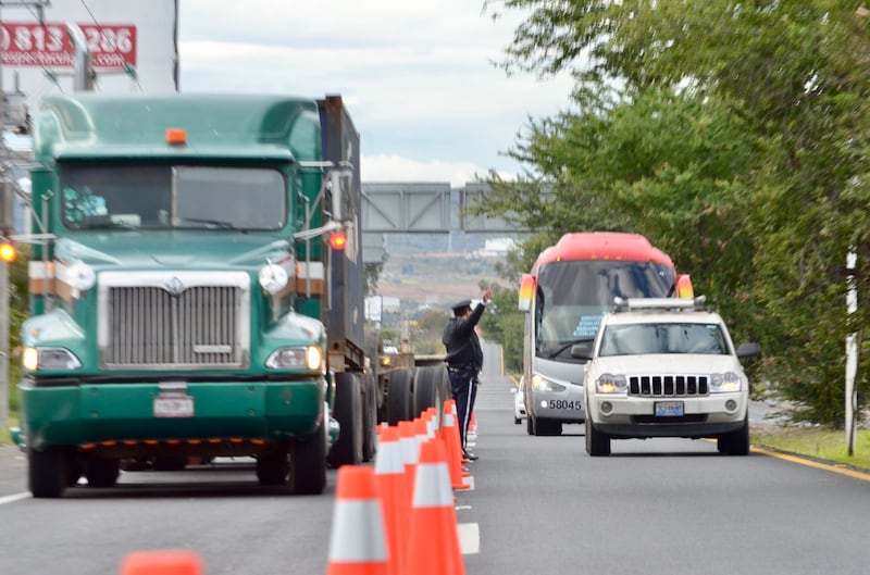 En enero de este año hubo un robo al menos contra transportistas durante todos los días.