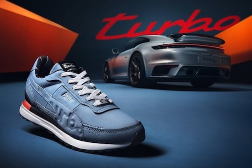Porsche celebra los 50 años del 911 Turbo con una colaboración de zapatillas con Puma