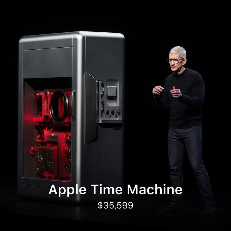 Apple Máquina del Tiempo Imagesby.ai