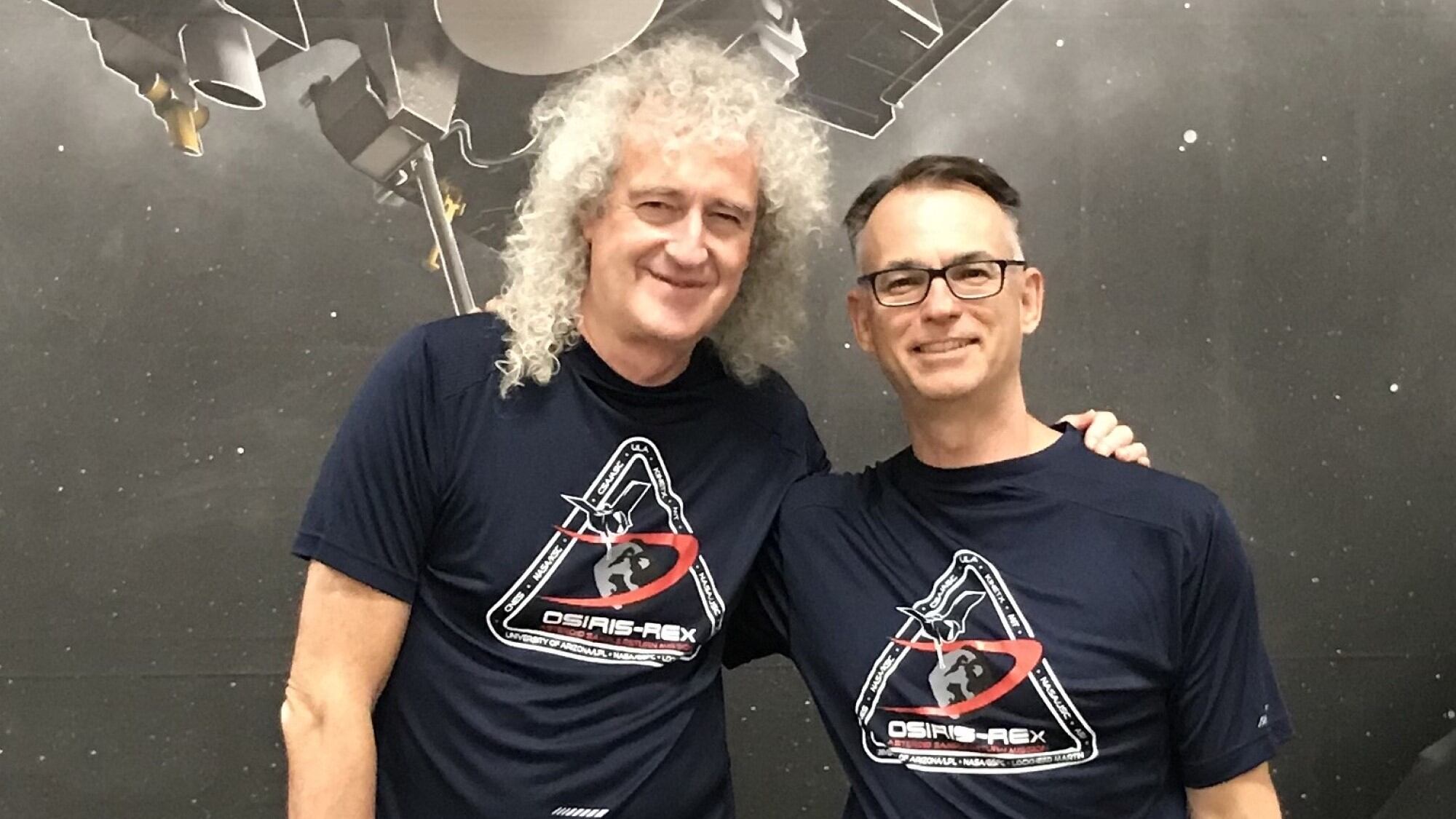 Brian May y Dante Lauretta
