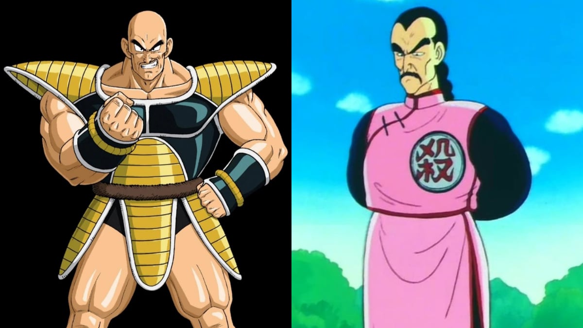 Nappa y Tao Pai Pai Dragon Ball