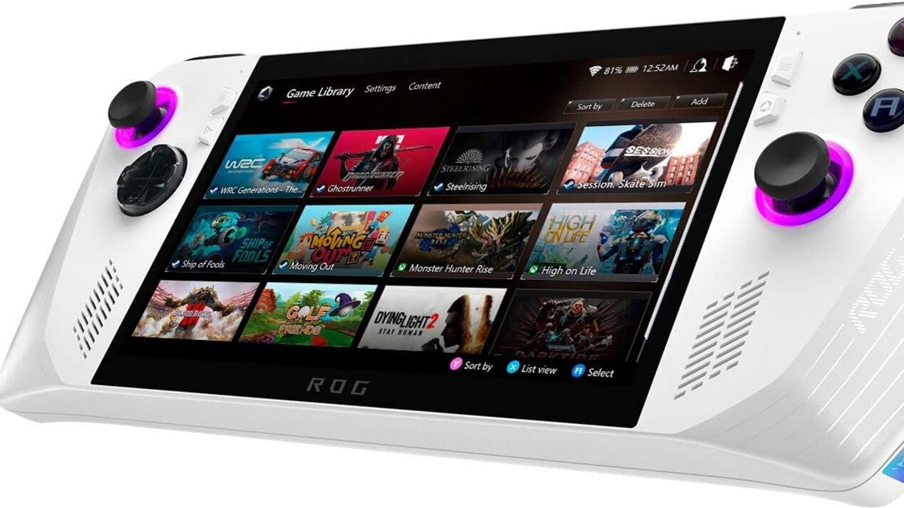 La consola portátil ASUS ROG Ally lanza una actualización necesaria que la vuelve más atractiva que nunca sin ser una Steam Deck.