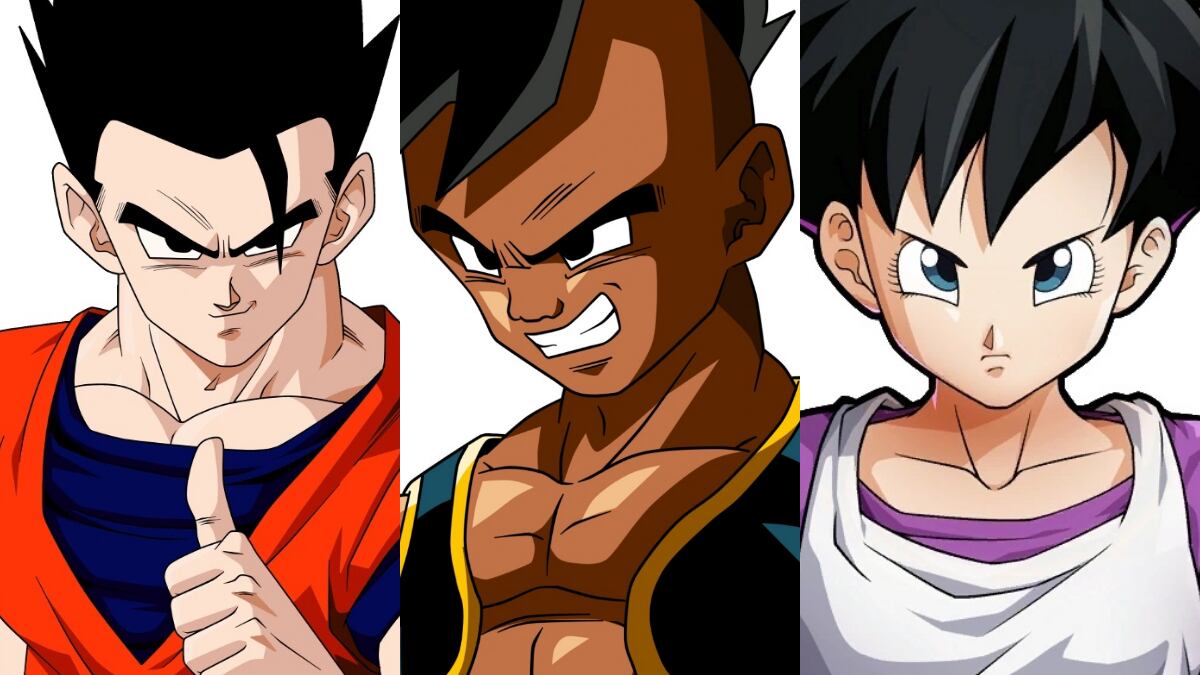 Gohan, Uub y Videl - Dragon Ball Z