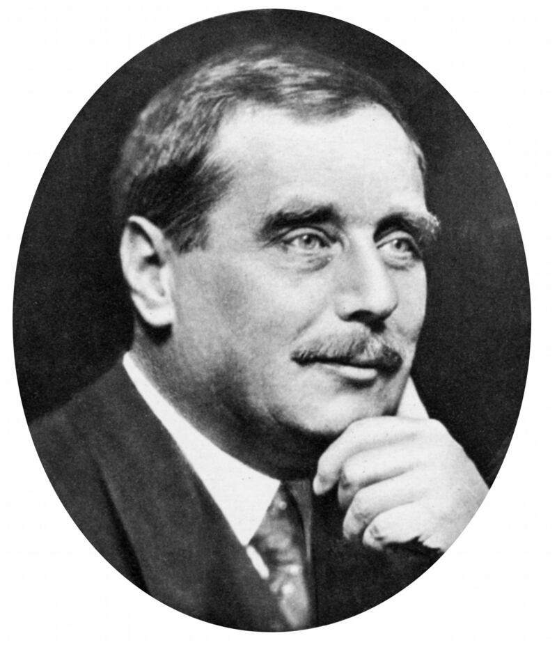H.G. Wells, escritor y novelista inglés de ciencia ficción e historia (1865-1946).
