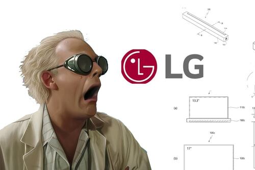 LG podría estar desarrollando una laptop con pantalla que se enrolla