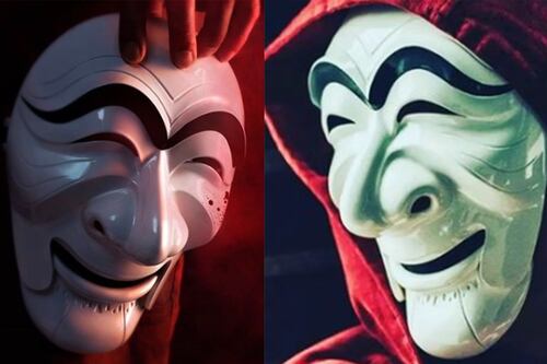 Te explicamos el significado de la nueva máscara de la banda coreana de ‘La Casa de Papel’