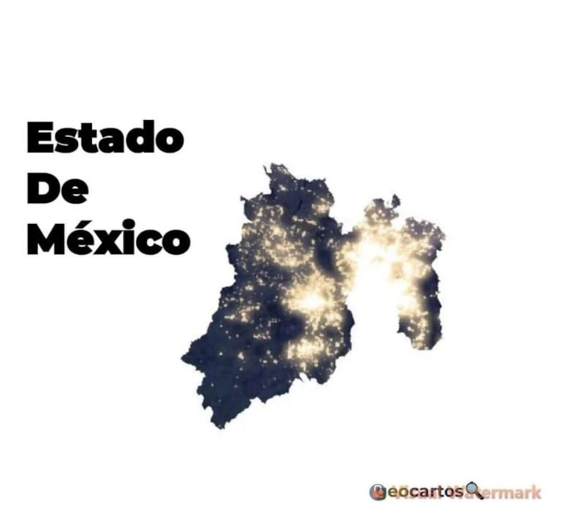 Mapas de satélites de México