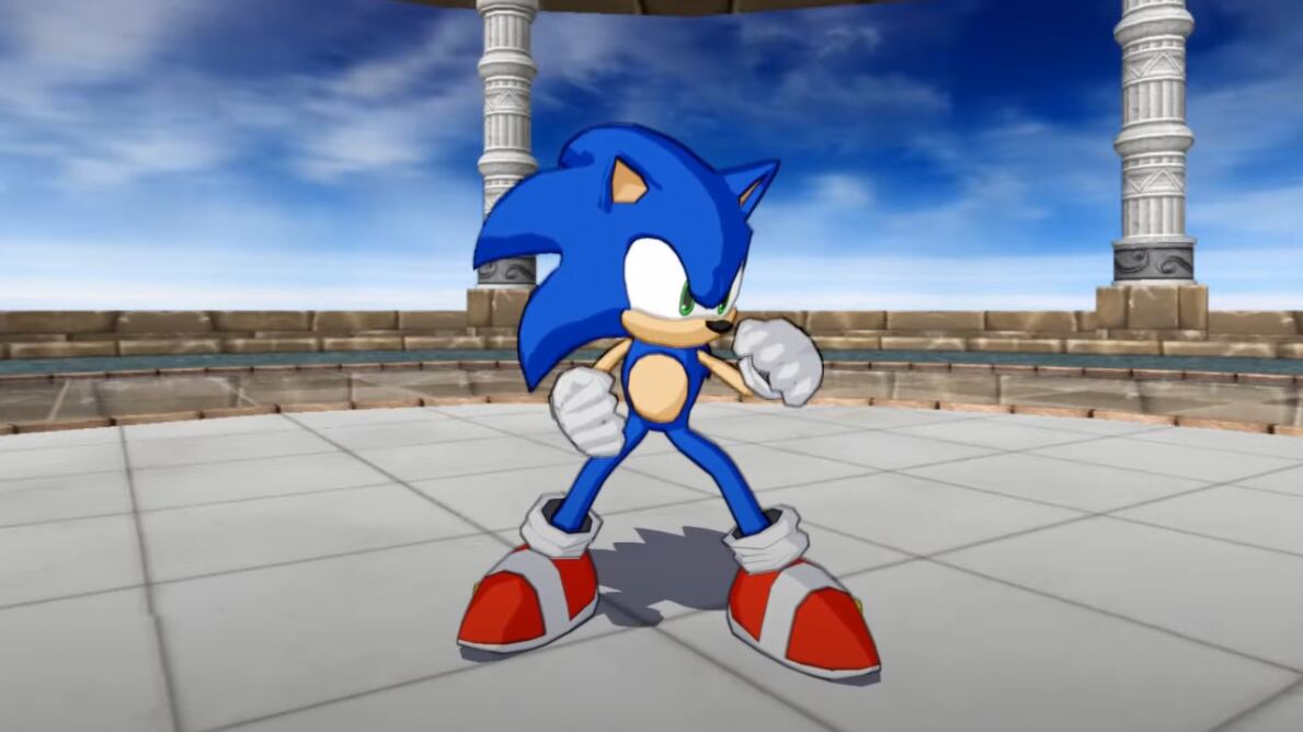 Sonic en Dragon Ball Z.