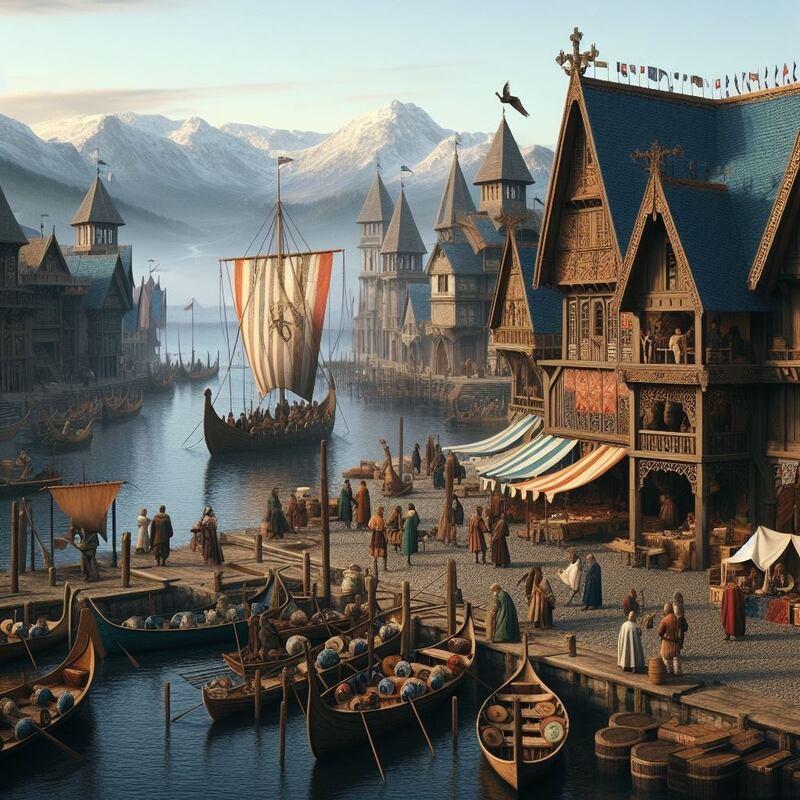 América en el 1024 según la IA. Imagen generada por Microsoft Copilot. Alberto Sandoval/ Fayerwayer