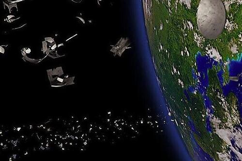 Sonda espacial de Japón toma fotos del peligroso desecho espacial que abunda en la órbita de la Tierra