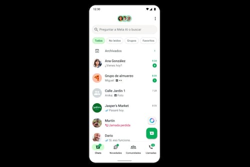 WhatsApp cambia el diseño en Chile: los Estados se mudan a la parte superior de los chats