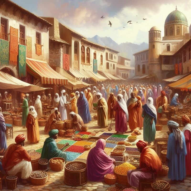 África en el 1024 según la IA. Imagen generada por Microsoft Copilot. Alberto Sandoval/ Fayerwayer