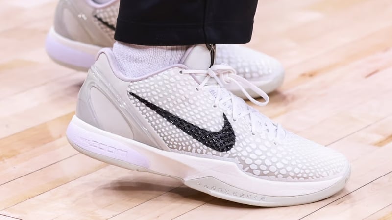 Nike Kobe 6 Protro “Sail” | Vaughn Ridley/Nbae