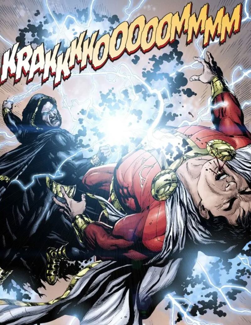 Black Adam vs. Shazam