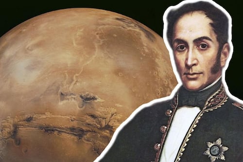 NASA publicó una postal de un valle en Marte tomada por el Curiosity, que incluye la colina Bolívar