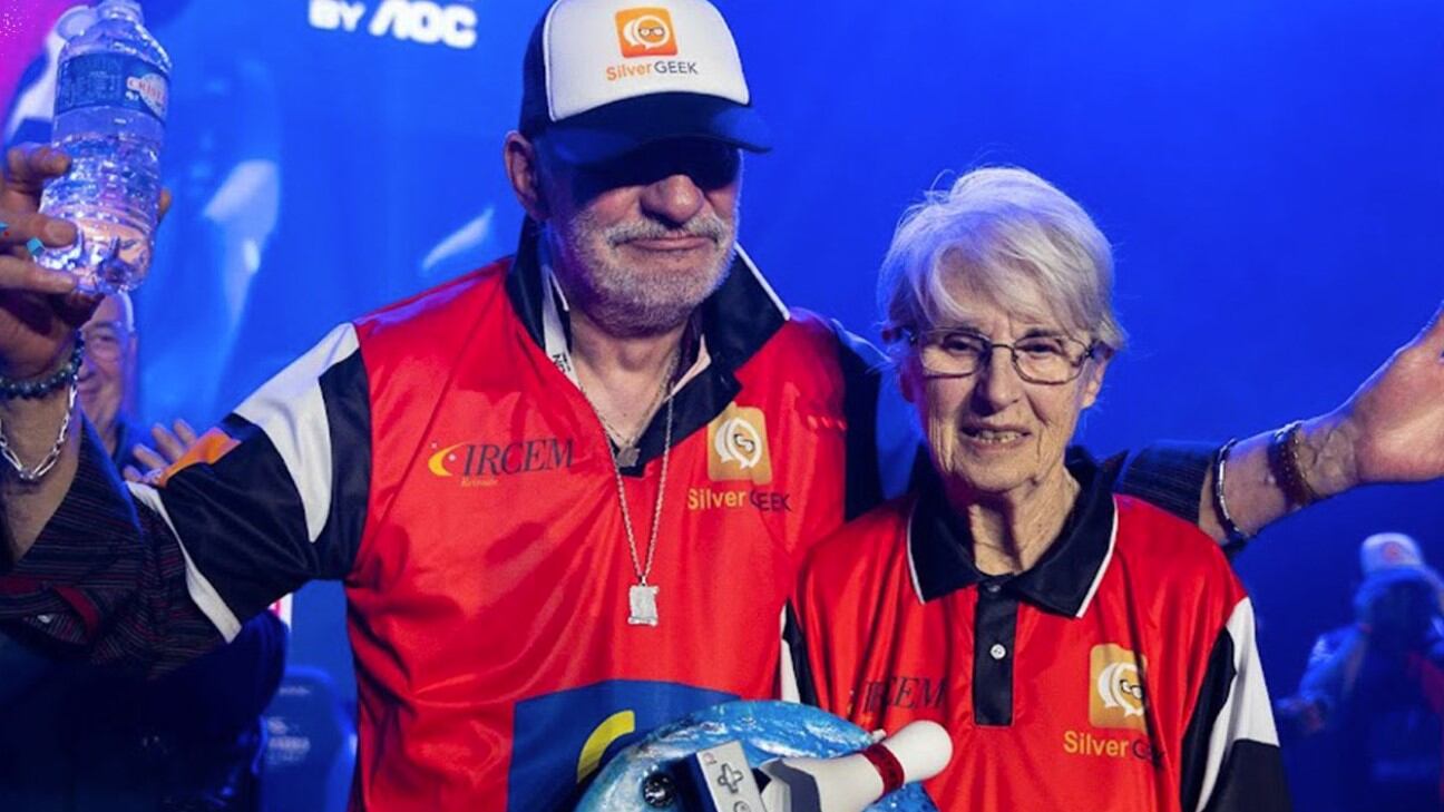 Jeanine, de 96 años, y Gilbert, de 85