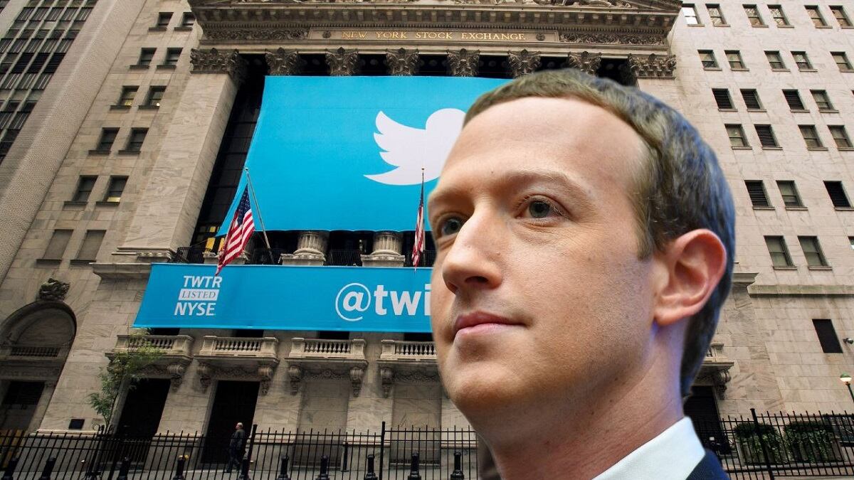 Twitter de Instagram. Mark Zuckerberg