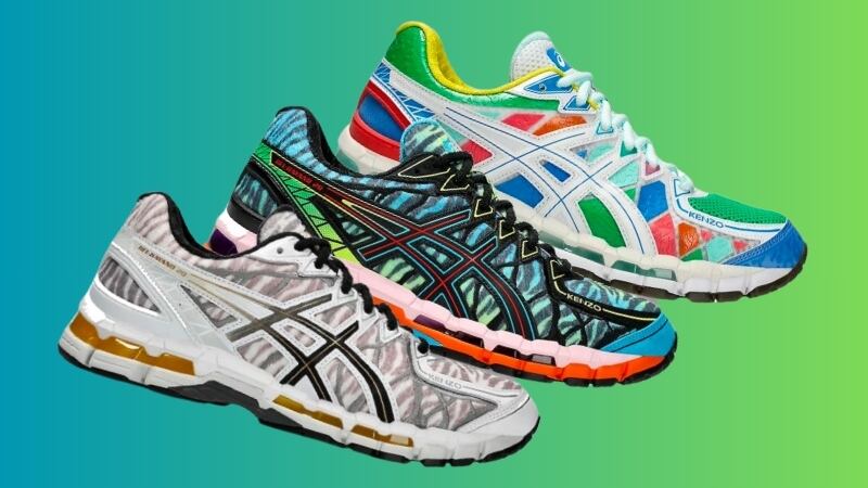 Kenzo x Asics | Gel-Kayano 20 | Composición