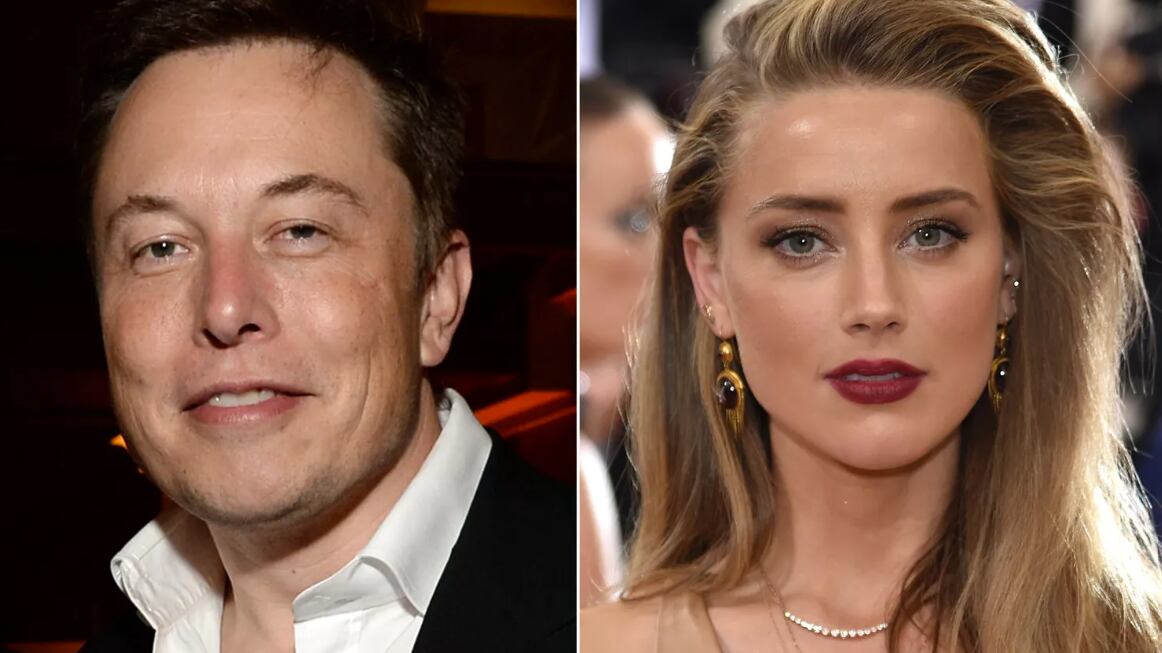 Elon Musk y Amber Heard
