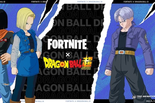 Fortnite x Dragon Ball: Así puedes conseguir los skins de Trunks del Futuro y los androides Número 17 y Número 18