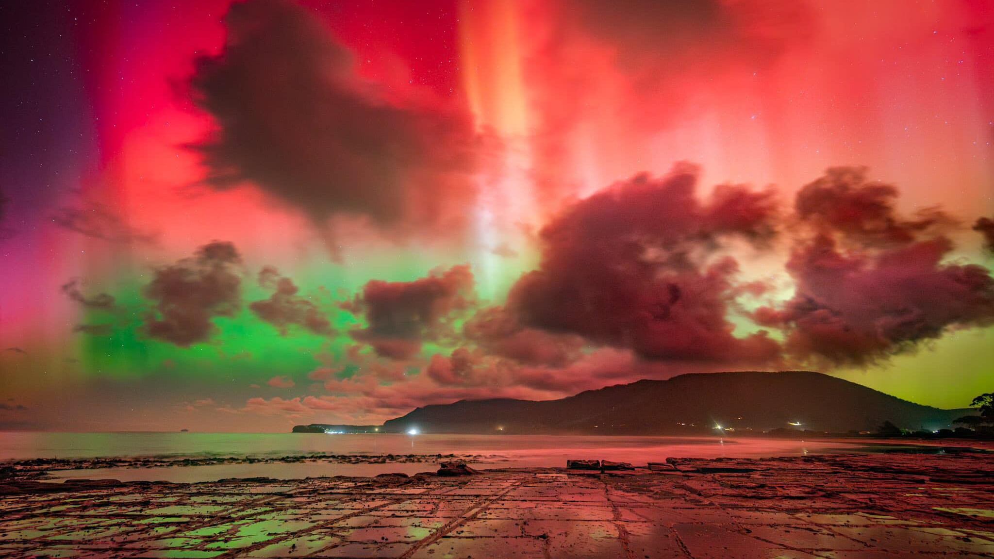La aurora boreal fue visible en latitudes inéditas, hasta América Central