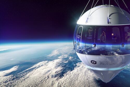 Los viajes espaciales en “globos” de Space Perspective ya tienen precio tras asociarse con Mercedes-Maybach