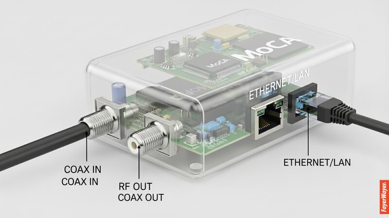 Adaptador MoCA - Whisk/FW