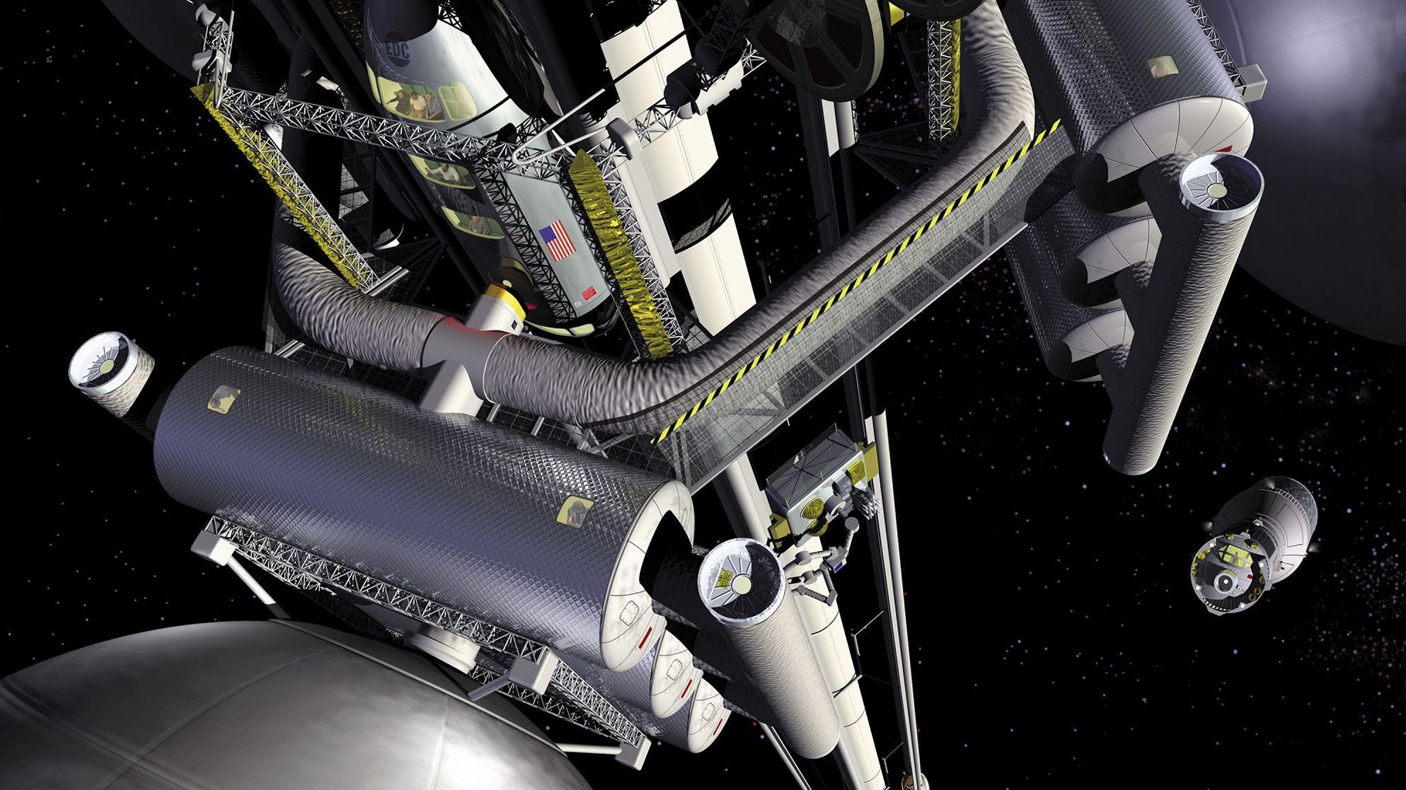 Propuesta de elevador a la Luna