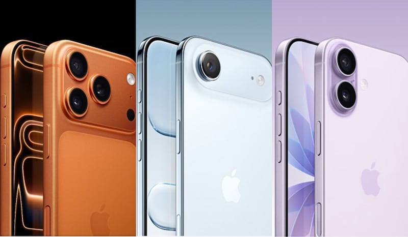 iPhone Air, iPhone 17, Pro y Pro Max: precios, colores y fecha de preventa y venta en México