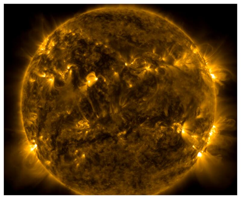 La NASA muestra los últimos movimientos del Sol