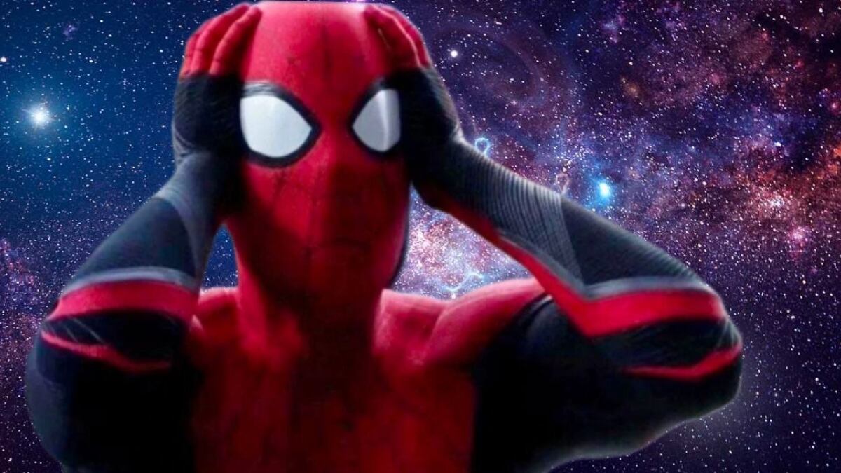 Spiderman red cósmica. Composición Alberto Sandoval