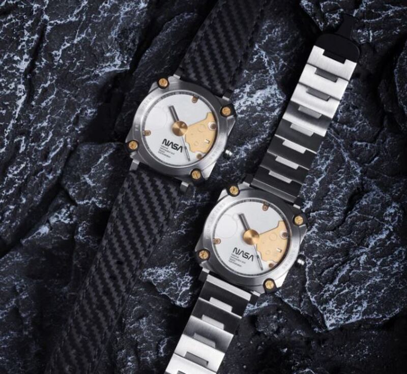 Relojes de Anicorn x NASA x Kojima Productions