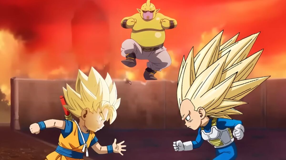 Goku y Vegeta en Dragon Ball Daima
