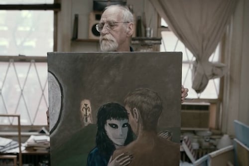 Hombre asegura tener sexo con extraterrestres y recrea los encuentros íntimos en pinturas