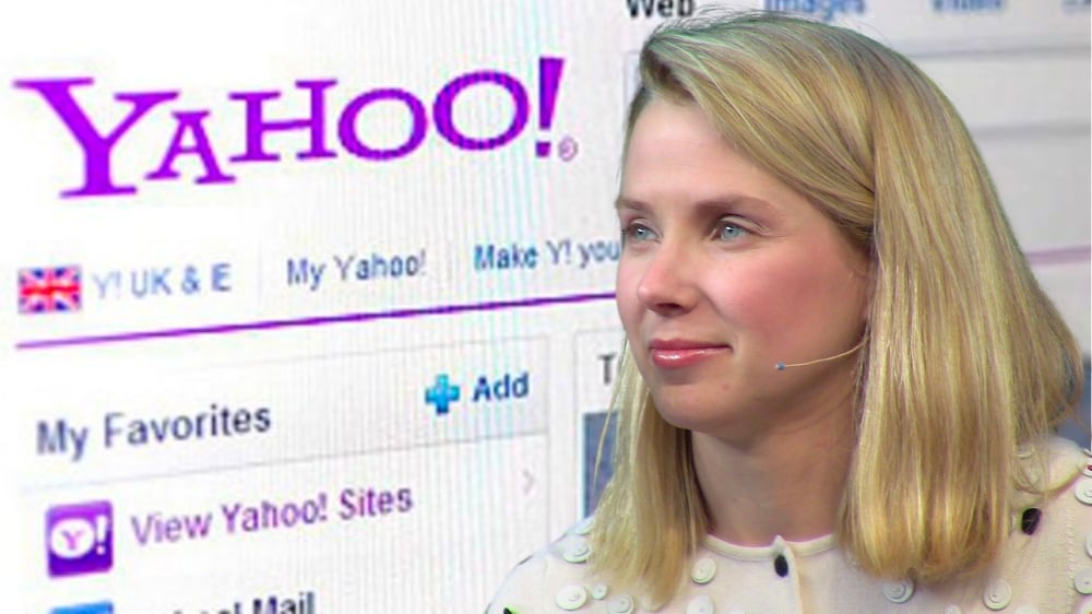 Marissa Mayer, ex CEO de Yahoo! / Composición
