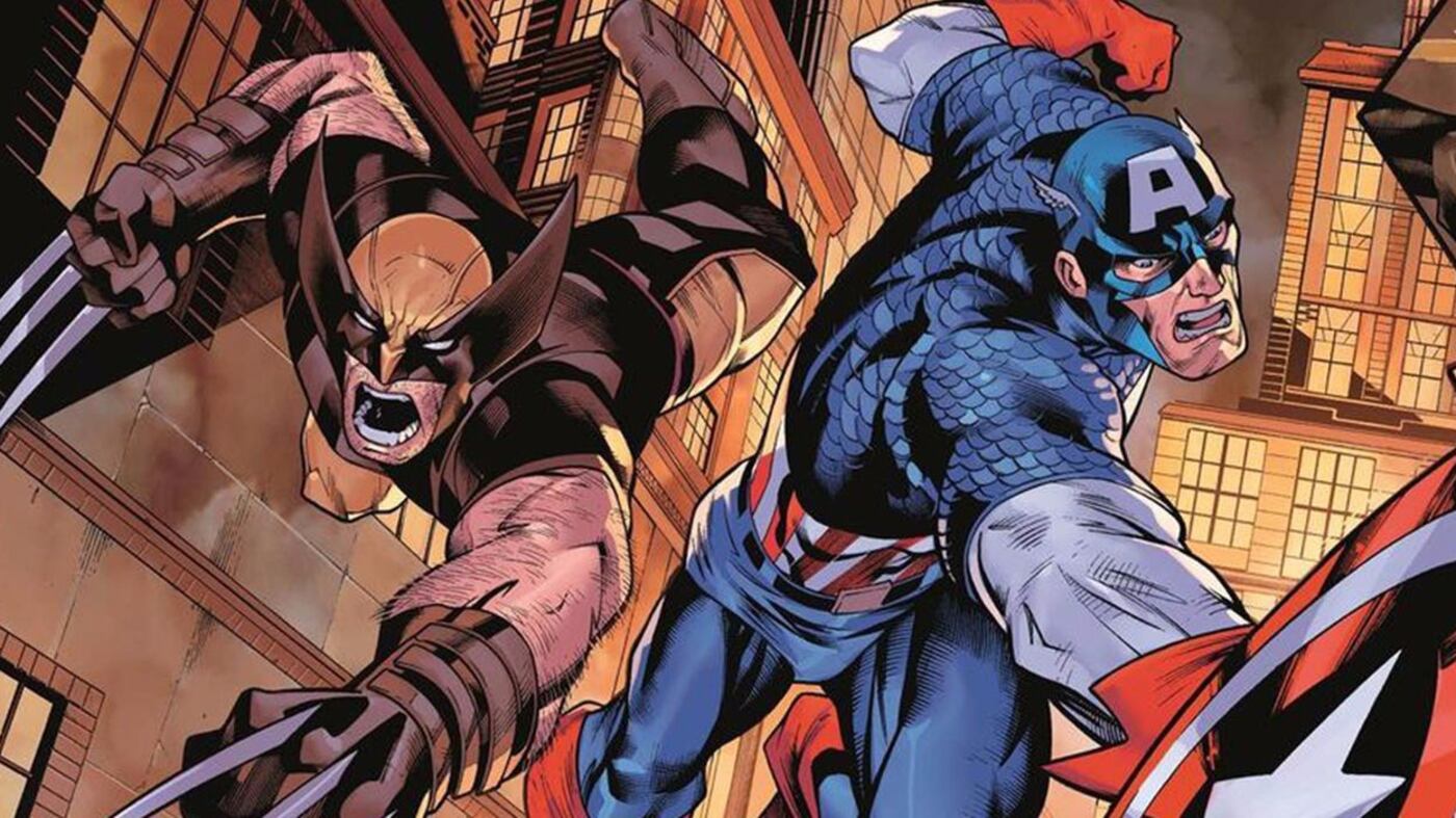 Capitán América y Wolverine