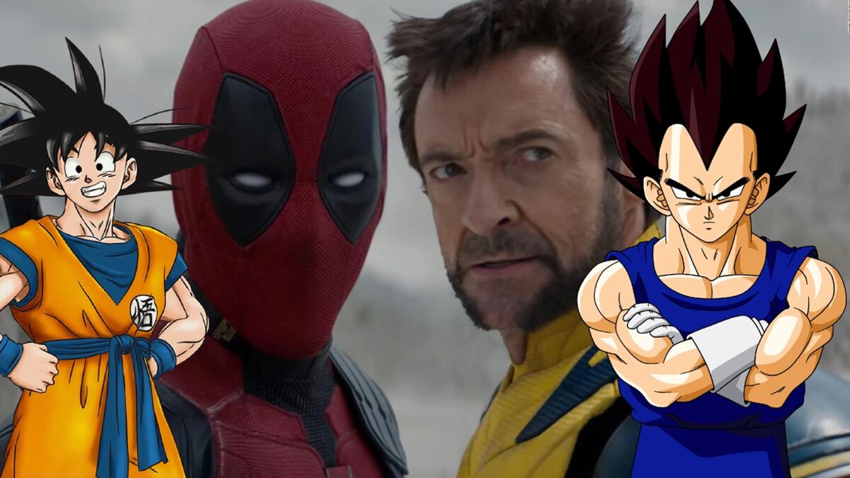 Deadpool Wolverine Dragon Ball
