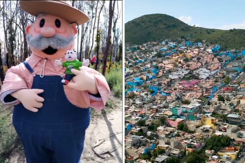 La obsesión de México por el doctor Simi: de peluches en conciertos a colonias pintadas con su cara