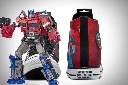 Converse se asocia con los Decepticons para lanzar esta brutal colaboración con los Transformers