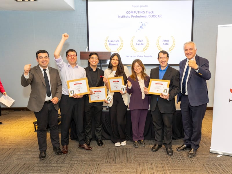 Estudiantes de Duoc UC representarán a Chile en la final mundial de Huawei ICT Competition en China