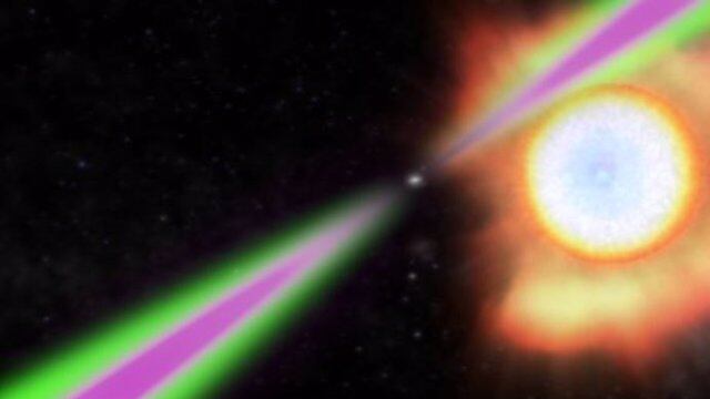Un fenómeno en el espacio es detectado por investigadores de la Universidad de California en Berkeley. Con una estrella de neutrones devorando a otra.