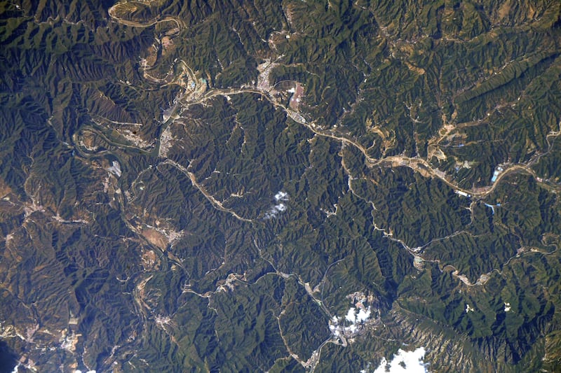Vista desde la Estación Espacial Internacional, foto de Alexander Gerst